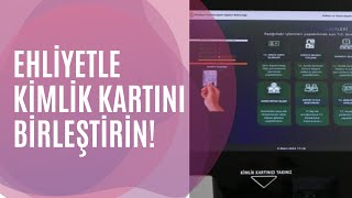 Kimlik Kartına Ehliyet Aktarma Nasıl Yapılır  2022 Nüfusmatik [upl. by Amitie]