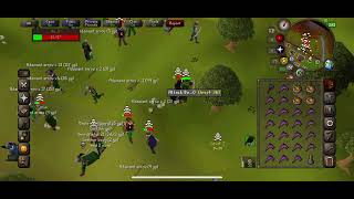 Osrs  Thumb PKS  PvP  Ran Up Then Ran Off [upl. by Oreves460]