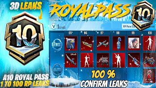 Upcoming Royal pass A 10 rewards leaks pubgmobile [upl. by Pazit]