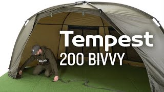 Trakker Products Tempest 200 Bivvy [upl. by Haonam909]