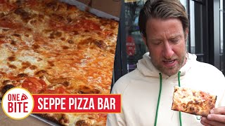 Barstool Pizza Review  Seppe Pizza Bar Staten Island NY [upl. by Avevoneg979]