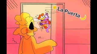 ☀️La Puerta🌙  Poppy Playtime 3  Comic DUB [upl. by Latrena]