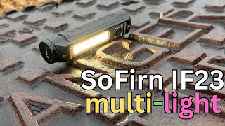 Sofirn IF23 flashlight review [upl. by Darrey122]