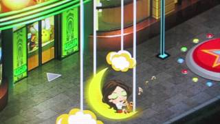 YoVille  Animated Moon Girl and Interactive Fog Dance Floor [upl. by Obellia468]