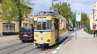 Straßenbahn Woltersdorf Mitfahrt von S Rahnsdorf nach WoltersdorfSchleuse auf der 87 [upl. by Mij925]