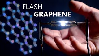 How The Worlds Strongest Material Is Made From Coffee Grounds Flash Graphene [upl. by Annehs]