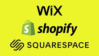 Wix vs Shopify vs Squarespace 2023 — Which is Best [upl. by Nnateragram481]