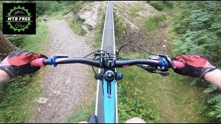 Dalbeattie Black Trail Options  mtb  7 stanes [upl. by Ritz]