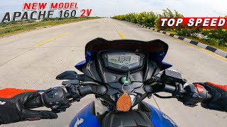 New 2023 TVS Apache 160 2V  Top Speed  Wonderful Performance [upl. by Elvyn]