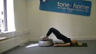 Toneathomeie™  Vibration plate exercises  Compact Vibroplate [upl. by Konikow]