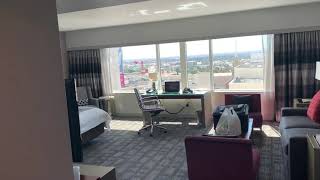 Loews Hollywood Hotel  Studio King Suite Room [upl. by Oal]