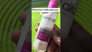 Glicerina é vida para seu cabelo [upl. by Eugeniusz]