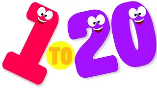 Numbers Song  Learn to Count from 1 to 20  Nursery Rhymes and Kids Songs  kids learning with fun [upl. by Decrem372]