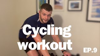 Zwift cycling workout  Winter training ep9 [upl. by Phalan]