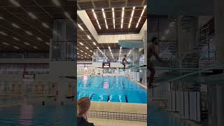 Worst rep vs Best rep out of 4 attempts diving olympics ppp paris2024 [upl. by Ressler]