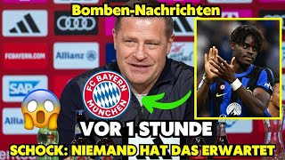 🚨Bombe Nachrichten hat alle überrascht AKTUELLE NACHRICHTEN VOM FC BAYERN MÜNCHEN [upl. by Etnoid]