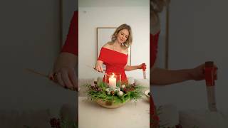 Christmas Table Decoration DIY [upl. by Uon]