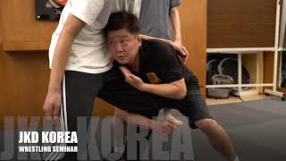 JEETKUNEDO JKD  JKD KOREA x WRESTLING [upl. by Fredra298]