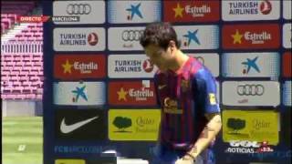 Cesc Fabregas FC Barcelona Presentation After Transfer From Arsenal  August 15 2011  HD [upl. by Janyte]