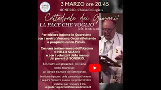 Cattedrale dei Giovani  incontro allinizio della Quaresima  Sondrio 3 marzo 2023 [upl. by Llevad]