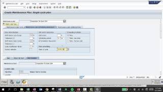 SAP Preventive Maintenance [upl. by Ekez]