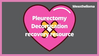 Pleurectomy Decortication Recovery Resource  Mesothelioma  Respirework [upl. by Leesen92]