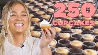 I Tried To Frost 250 Cupcakes In 5 Minutes • Tasty [upl. by Nhor]