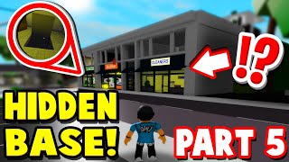 Criminal SECRET BASE in Roblox Brookhaven  ALL SECRET LOCATIONS [upl. by Rosenblatt]