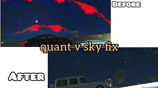 How To Fix quant V Sky textureGTAVGRAPHICMODS [upl. by Leshia956]