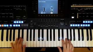 Video Wszystko Jedno keyboard cover Yamaha Tyros 4 GK [upl. by Furey750]