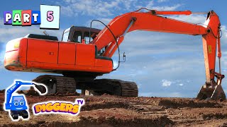 FUN with Diggers Exciting Diggers for Kids Wheel Loaders amp More [upl. by Hotchkiss]