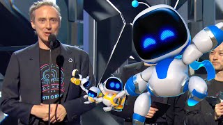 ASTRO BOT Wins the Game of the Year Award at The Game Awards 2024 [upl. by Peednam]