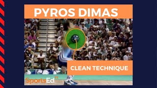 Pyrros Dimass great clean technique [upl. by Yrohcaz668]