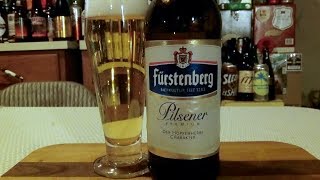 Furstenberg Pilsner 48 DJs BrewTube Beer Review 1036 [upl. by Dviad]