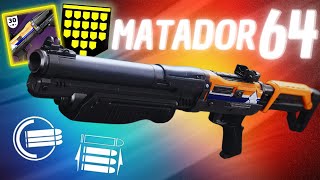 MATADOR 64 Destiny 2 I REGRESA amp Mejor que NUNCA Review  God Roll [upl. by Pavlov]