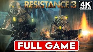 RESISTANCE 3 Gameplay Walkthrough FULL GAME 4K ULTRA HD PS3  No Commentary [upl. by Fleming]