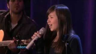 Amazing 11 year old singer Maddi Jane on Ellen Degeneres Show [upl. by Akcirred]