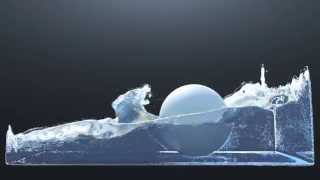 Liquid Simulations with XParticles 25 and Cinema 4D [upl. by Nossaj]