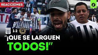 REACCIONES de HINCHAS tras ALIANZA LIMA 12 CUSCO FC  Depor [upl. by Wulf373]