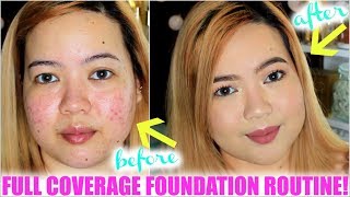 FULL COVERAGE FOUNDATION ROUTINE  Philline Ina [upl. by Sabine925]