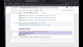 Using paginated APIs with Python four ways [upl. by Eveline]