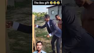 Gift Box 🤪🤪🤪 shorts comedy funny moments fypyoutube [upl. by Proulx]