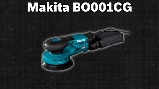 AkkuExzenterschleifer Makita BO001CG BO001CGZ  TEST  Deutsch [upl. by Gratianna120]