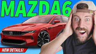 The NEXT Mazda 6 Sedan has been TRADEMARKED  Heres what to expect [upl. by Eenalem188]