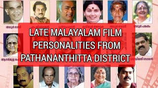 late Malayalam Film Actors personalities pathanamthitta district kerala tilakan m g soman k ponamma [upl. by Schwartz333]