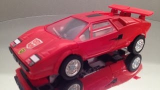 TRANSFORMERS G1 SIDESWIPE  VIDEO TOY REVIEW [upl. by Ssalguod]