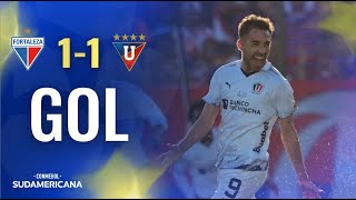 GOL DE LDU vs FORTALEZA  FINAL  CONMEBOL SUDAMERICANA 2023 [upl. by Amoihc]