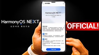 Huawei HarmonyOS NEXT  WHICH DEVICES ARE ELIGIBLE [upl. by Julissa]