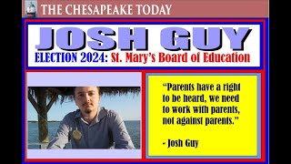 Josh Guy Candidate for School Board at Fitzies Marina Sept 9 2024 [upl. by Ahsauqram]