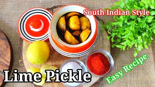 Homemade Indian Lime Pickle Recipe [upl. by Adnuhs]